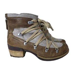 Merrell Shiloh II Brown Felted Wool Leather Boots J004422 Womens 9‎ Winter Fall